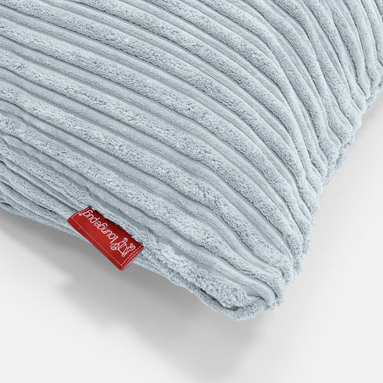 Poduszka XL prostokątna 40 x 80cm - Klasyczny sztruks Jasny błękit 02