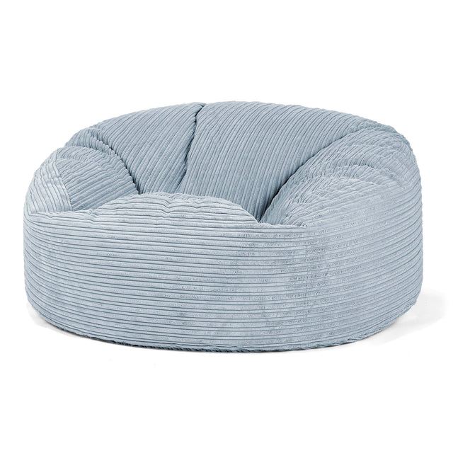 Sofa pufa Mammoth - Klasyczny sztruks Jasny błękit 01