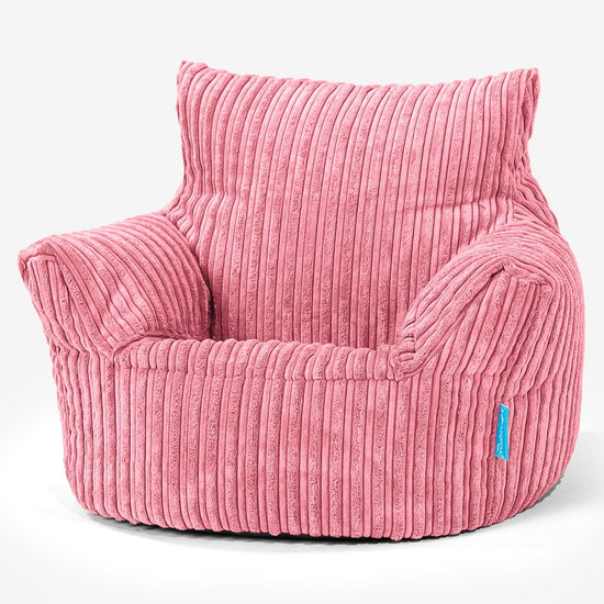 Fotel pufa worki sako dla malucha 1-3 lata - Klasyczny sztruks Koral 01