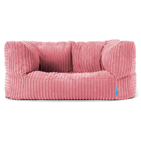 Sofa pufa dla dzieci Albert 2-6 lat - Klasyczny sztruks Koral 01