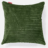 Poduszka ozdobna XL 70 x 70cm - Klasyczny sztruks Leśna zieleń 01