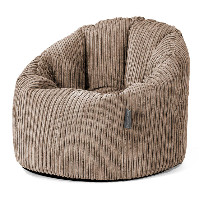 Siedzisko pufa worki sako Cuddle Up - Klasyczny sztruks Moka 01