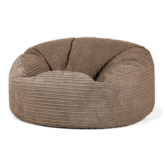 Sofa pufa Mammoth - Klasyczny sztruks Moka 01