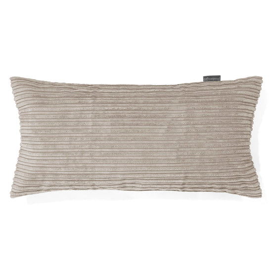 Poduszka XL prostokątna 40 x 80cm - Klasyczny sztruks Mysi 01