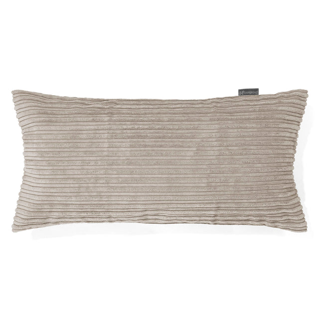 Poduszka XL prostokątna 40 x 80cm - Klasyczny sztruks Mysi 01