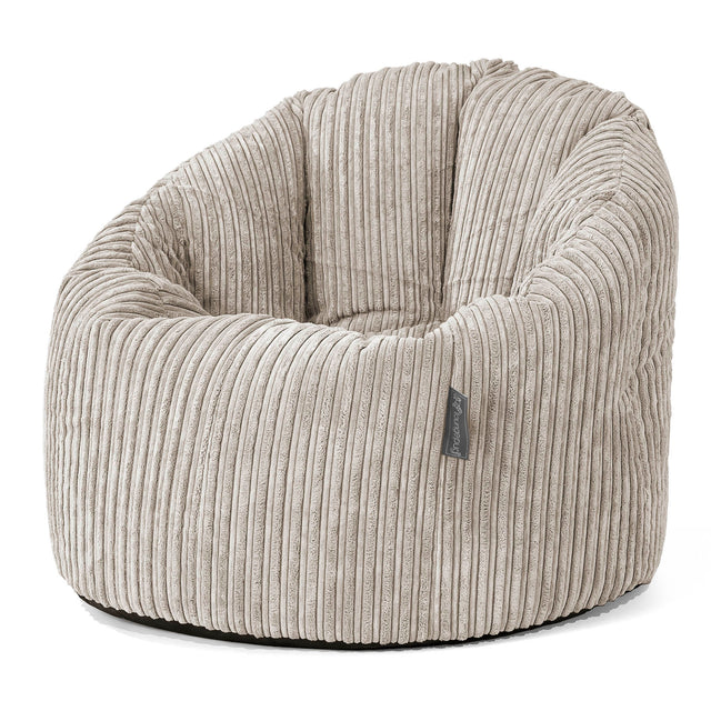 Siedzisko pufa worki sako Cuddle Up - Klasyczny sztruks Mysi 01