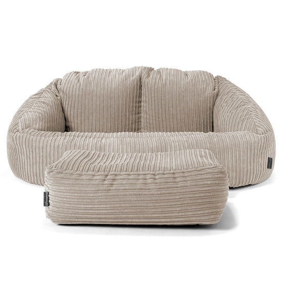 Sofa pufa Bubble - Klasyczny sztruks Mysi 02
