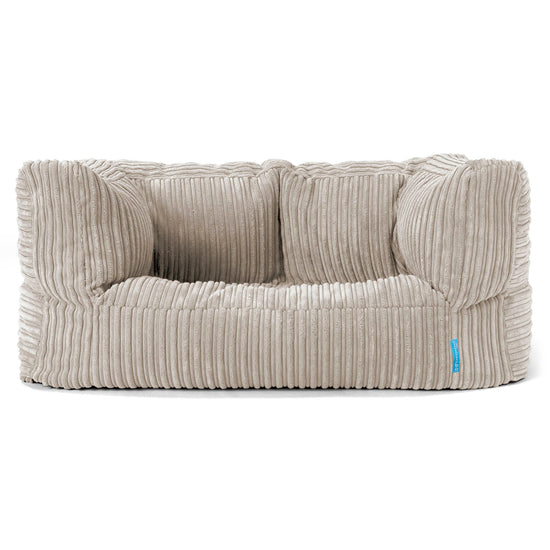 Sofa pufa dla dzieci Albert 2-6 lat - Klasyczny sztruks Mysi 01