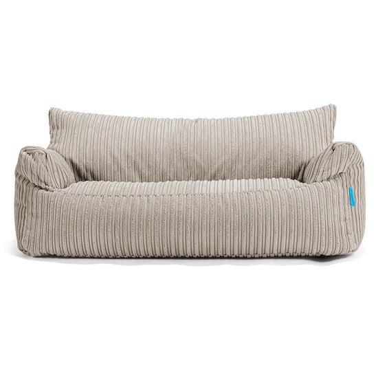 Sofa pufa Josephine dla dzieci 1-5 lat - Klasyczny sztruks Mysi 01