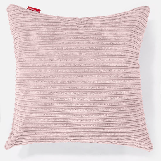 Poduszka ozdobna XL 70 x 70cm - Klasyczny sztruks Pudrowy 01