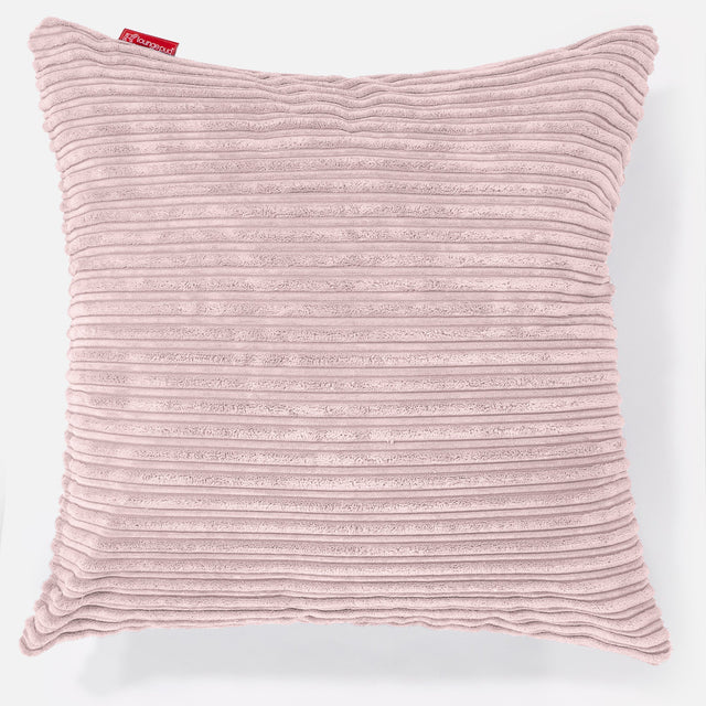 Poduszka ozdobna XL 70 x 70cm - Klasyczny sztruks Pudrowy 01