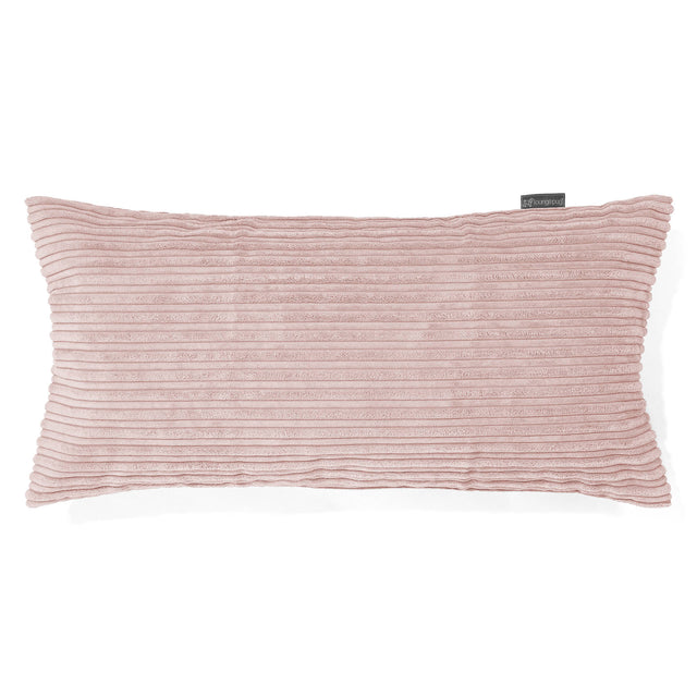 Poduszka XL prostokątna 40 x 80cm - Klasyczny sztruks Pudrowy 01