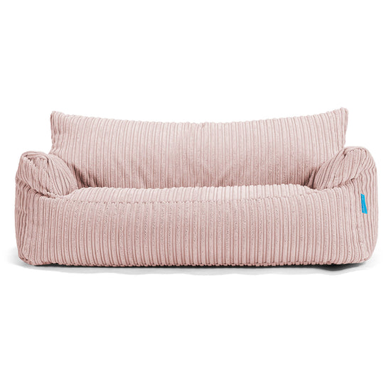 Sofa pufa Josephine dla dzieci 1-5 lat - Klasyczny sztruks Pudrowy 01