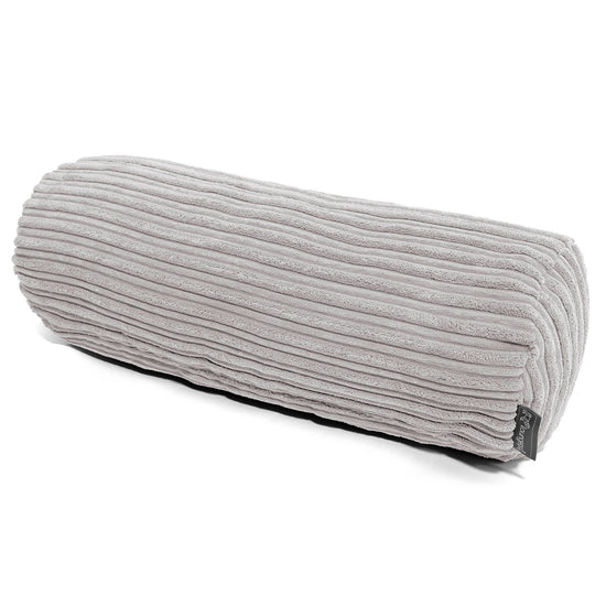 Poduszka ozdobna wałek 20 x 55cm - Klasyczny sztruks Szarość delfina 01