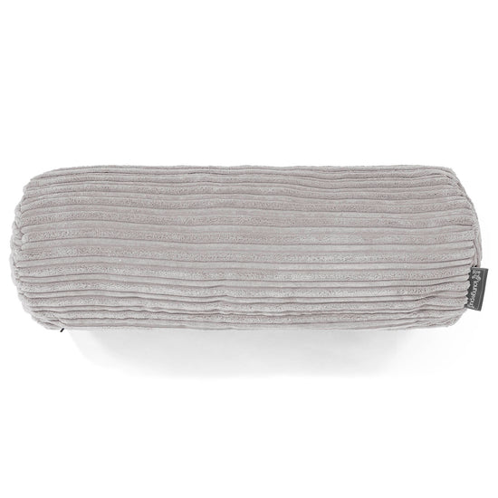 Poduszka ozdobna wałek 20 x 55cm - Klasyczny sztruks Szarość delfina 02