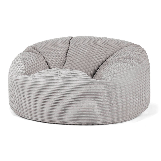 Sofa pufa Mammoth - Klasyczny sztruks Szarość delfina 01