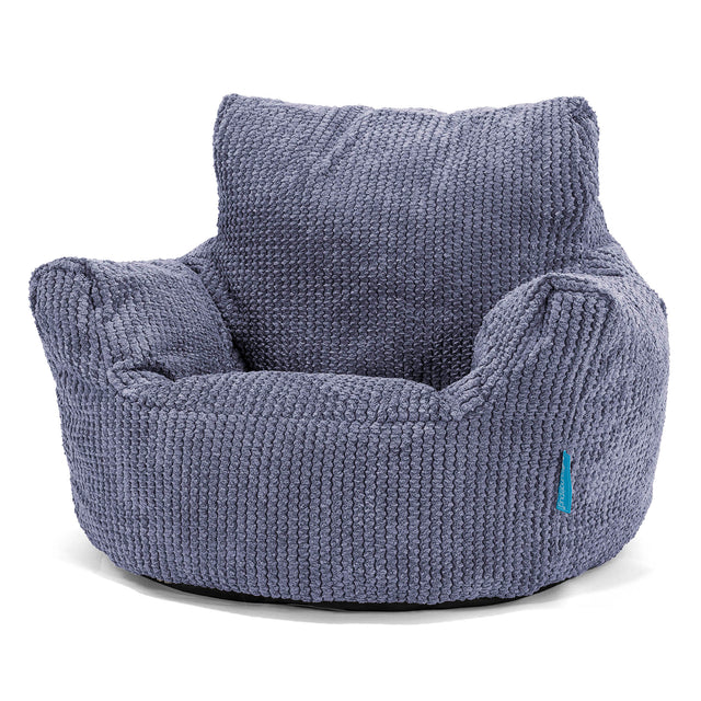 Fotel pufa worki sako dla malucha 1-3 lata - Pom Pom Fiolet 01