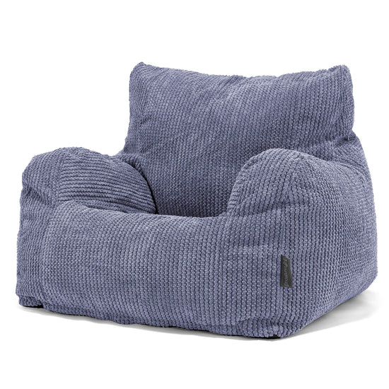 Fotel pufa worki sako Josephine - Pom Pom Fiolet 01