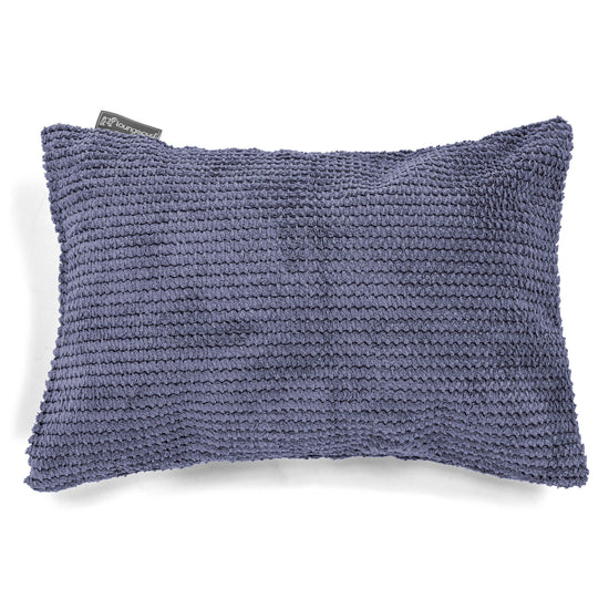 Poduszka ozdobna prostokątna 35 x 50cm - Pom Pom Fiolet 01