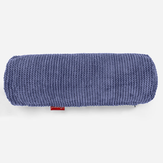 Poduszka ozdobna wałek 20 x 55cm - Pom Pom Fiolet 02