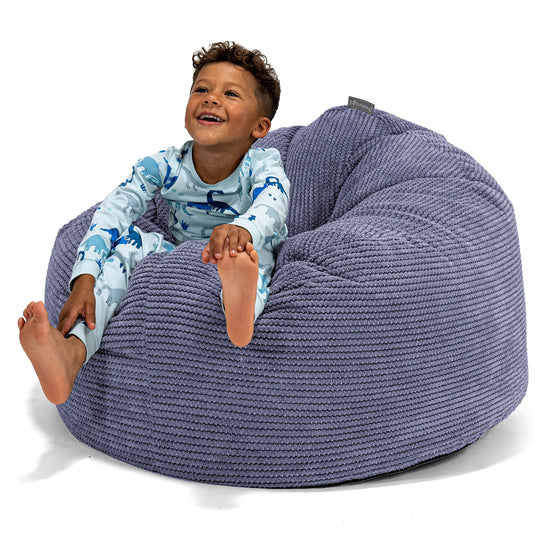 Pufa gigant dla dzieci 3-8 lat Snuggle - Pom Pom Fiolet 01