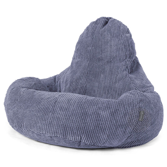 Siedzisko dla graczy pufa sako Ultra Lux - Pom Pom Fiolet 01