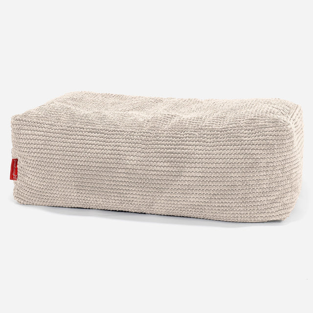 Podnóżek piankowy CloudSac 100 - Pom Pom Kość słoniowa 01