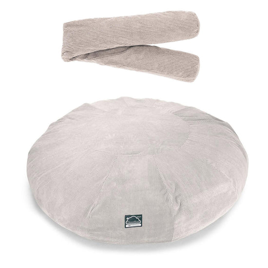 Sofa pufa piankowa CloudSac 5000 XXXXXL Titanic - Pom Pom Kość słoniowa 06