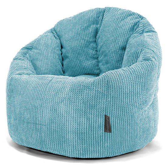 Siedzisko pufa worki sako Cuddle Up - Pom Pom Morski błękit 01