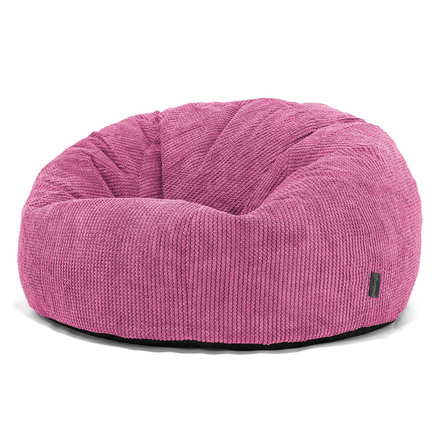 Klasyczna sofa pufa - Pom Pom Róż 01