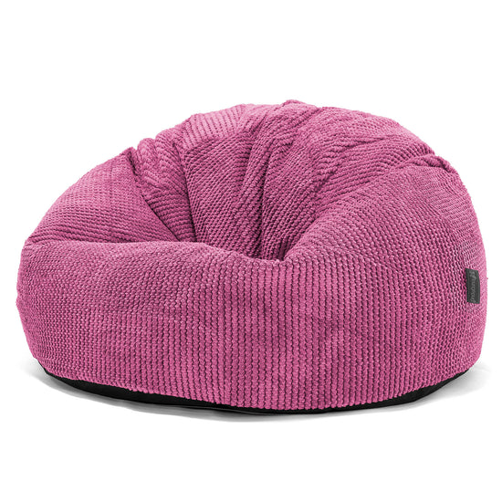 Klasyczne siedzisko pufa sako - Pom Pom Róż 01