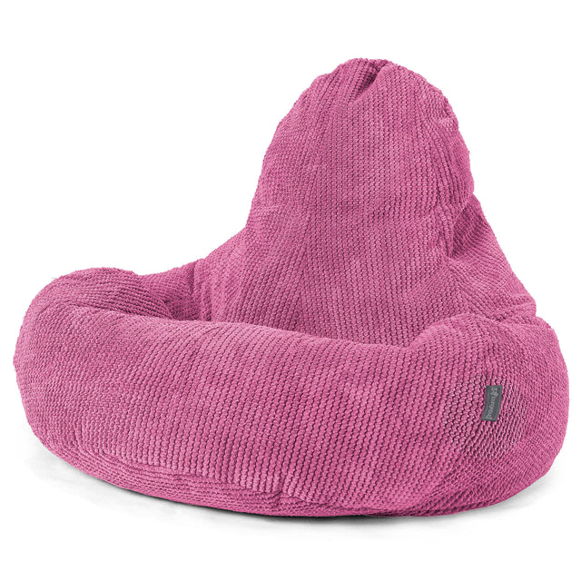 Siedzisko dla graczy pufa sako Ultra Lux - Pom Pom Róż 01