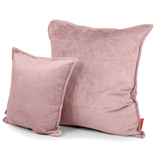 Poszewka na poduszkę ozdobna XL 70 x 70cm - Szenila Róż 02
