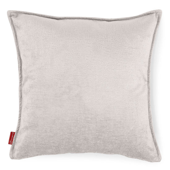 Poszewka na poduszkę ozdobna XL 70 x 70cm - Szenila Śmietanka 01