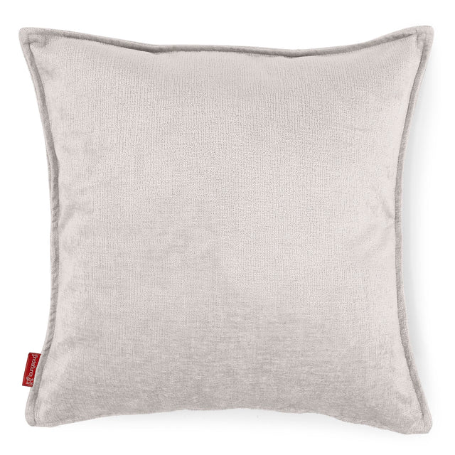Poszewka na poduszkę ozdobna XL 70 x 70cm - Szenila Śmietanka 01