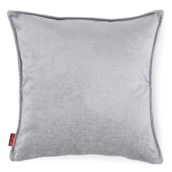 Poszewka na poduszkę ozdobna XL 70 x 70cm - Szenila Szarość 01