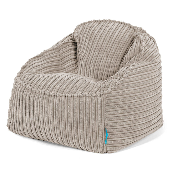Pufa Sloucher dla dzieci 2-6 lat - Klasyczny sztruks Mysi 01