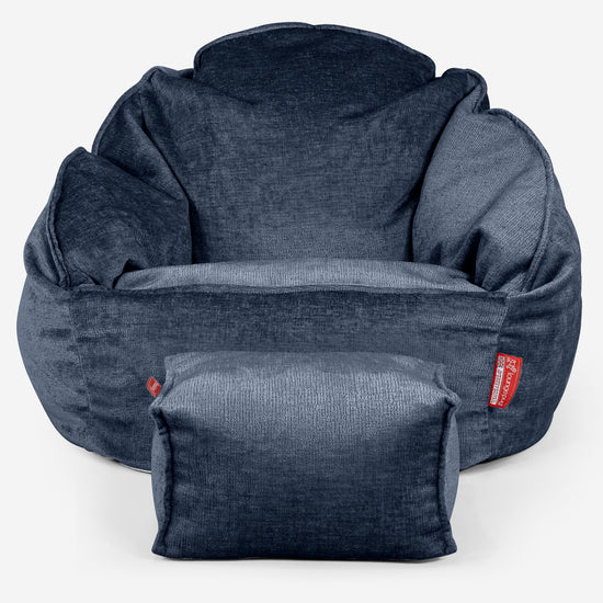 Siedzisko pufa sako Bubble - Szenila Granat 02