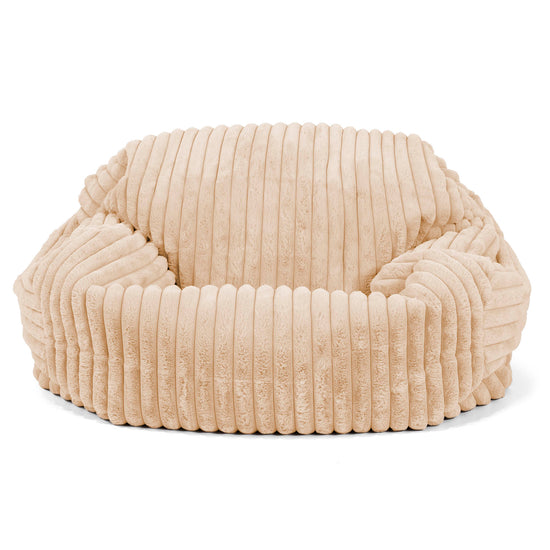 Sofa pufa Sabine - Sztruks ultra plusz Brzoskwinia 01