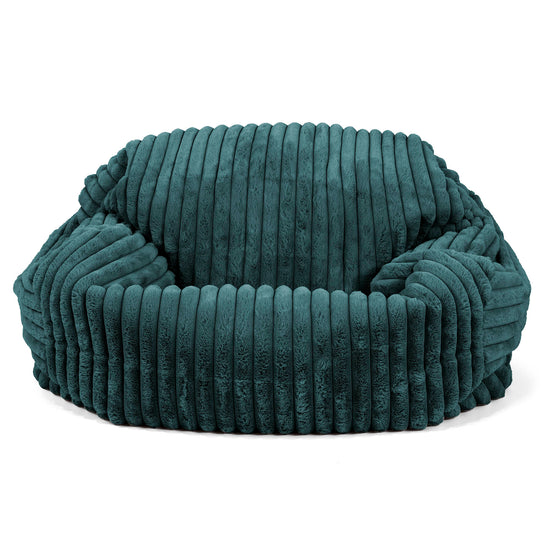 Sofa pufa Sabine - Sztruks ultra plusz Turkus 01