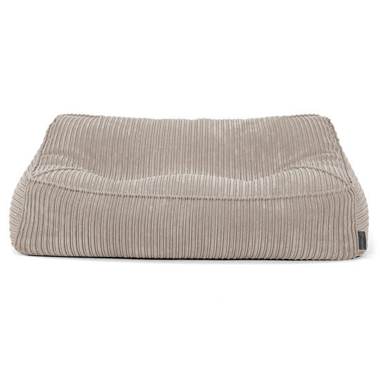 Sofa pufa Sloucher - Klasyczny sztruks Mysi 03