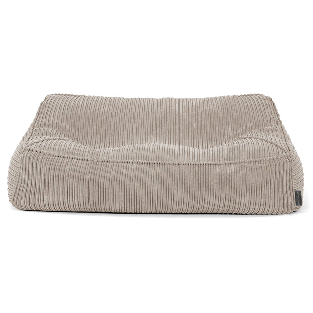 Sofa pufa Sloucher - Klasyczny sztruks Mysi 03