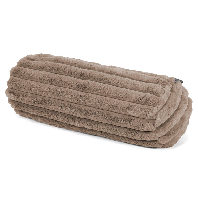 Poszewka na poduszkę ozdobna wałek 20 x 55cm - Sztruks ultra plusz Mysi 01