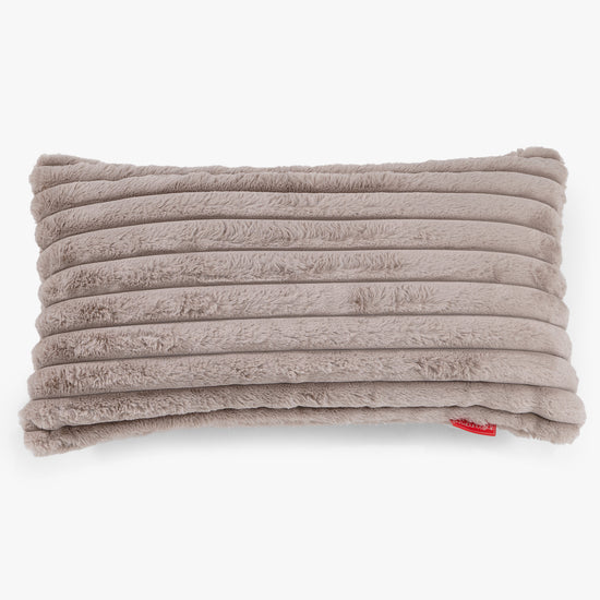 Poszewka na poduszkę XL prostokątna 40 x 80cm - Sztruks ultra plusz Mysi 01