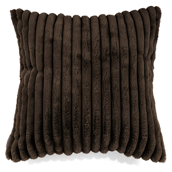 Poszewka na poduszkę ozdobna XL 70 x 70cm - Sztruks ultra plusz Sobolowy 01