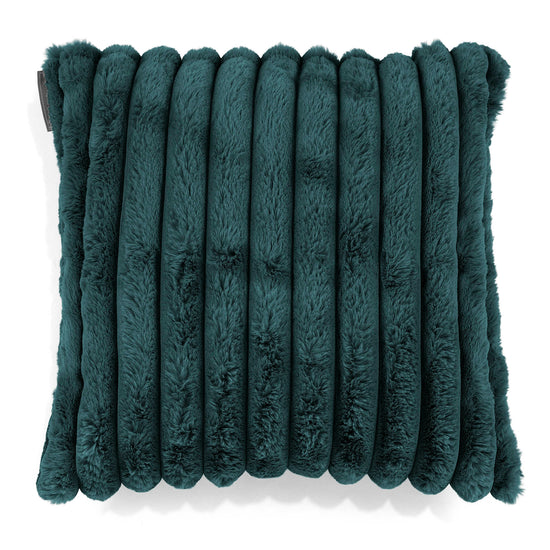 Poszewka na poduszkę ozdobna 47 x 47cm - Sztruks ultra plusz Turkus 01