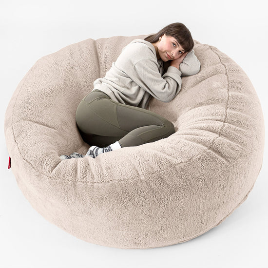 Sofa pufa XXL Mega Mammoth - Sztuczny miś Mysi 01