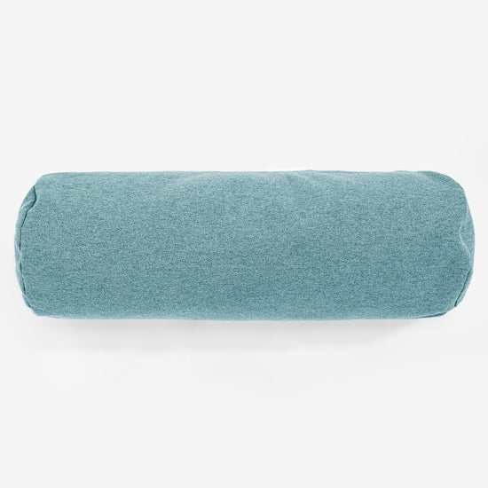 Poduszka ozdobna wałek 20 x 55cm - Wełna Interalli Akwamaryna 02