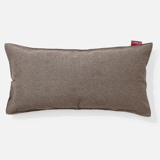 Poduszka XL prostokątna 40 x 80cm - Wełna Interalli Herbatnik 01