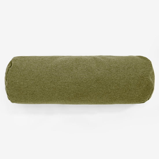 Poduszka ozdobna wałek 20 x 55cm - Wełna Interalli Limonka 02